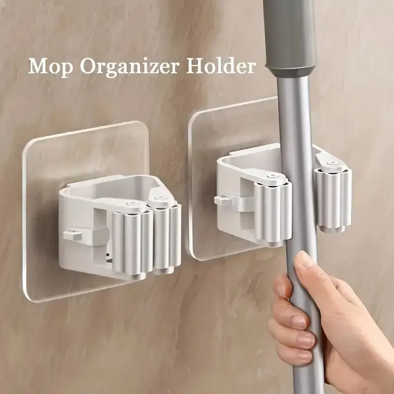 PEEHO Gantungan Sapu Pel Mop Broom Holder Waterproof 2 PCS - P2