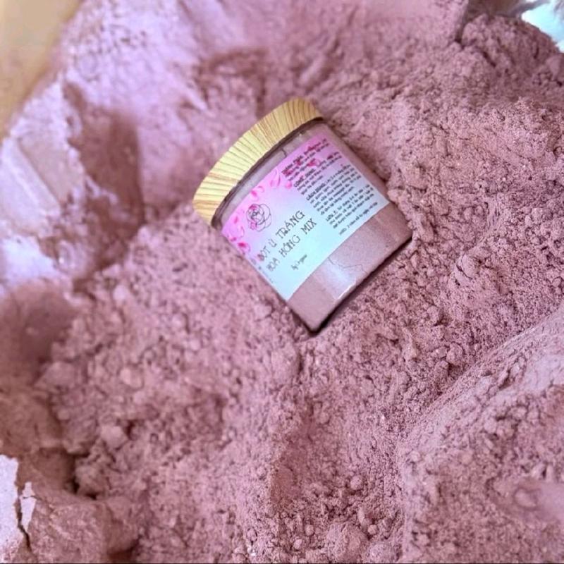300g Bột Cánh Hoa Hồng Mix, hổ trợ ẩm, trăng da