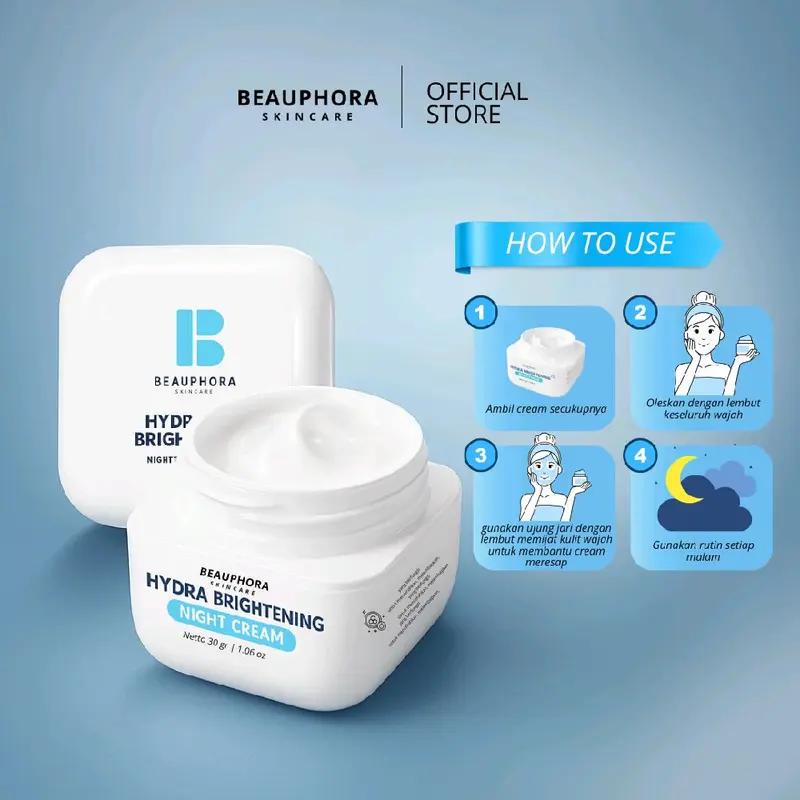 [PAKET BUNDLING] BEAUPHORA - Day Cream 30gr & Night Cream 30gr untuk Kulit Cerah 7 Hari, Anti-Aging, Melembapkan, BPOM NA18240115255 4