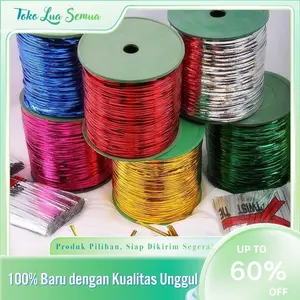Twist Tie Kawat Ikat – Penutup Kantong Makanan, Roti, & Kado 10cm / 15cm / 9m