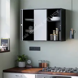 Kitchen Set Atas 2 Pintu Kitchen Set Minimalis Rak Dapur Serbaguna Tempel Dinding Gantung Multifungsi Lemari Dapur Gantung Dinding Serbaguna, Rak bumbu Dapur Dekorasi Dapur Aesthetic Dan Cantik Juga Murah Bersahabat Di Kantong Buat Emak Emak Cantik