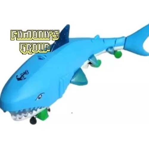 Mainan Ikan Hiu Bergerak Dan Nyala / Mainan Hiu Musik Berjalan / Mainan Sea Animal / Mainan Ikan Hiu / Shark Toys 0