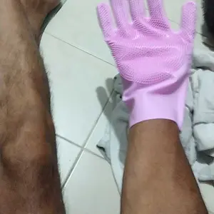 [HACIKO PETSHOP] PET GROOMING GLOVES Sarung tangan shower hewan peliharaan