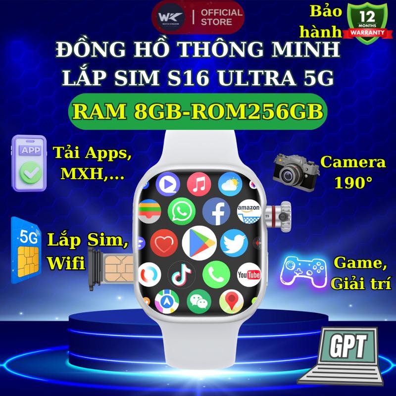 Đồng Hồ Thông Minh Lắp Sim Z99 Nghe Gọi, Chơi Game, Tải Ứng Dụng, Định Vị, Chat…