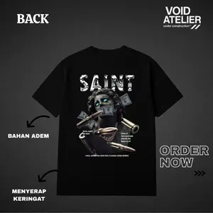 Kaos Eksklusif | Saint | Void Atelier