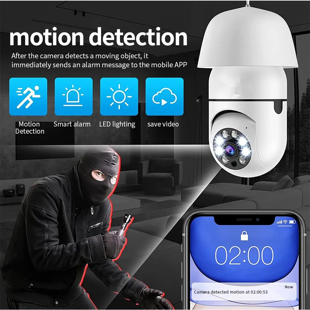 CCTV kamera j jauh cctv mini sambung ke 1080P cctv satu paket lengkap cctv wireless wifi kamera cctv untuk ah sisi tv pakai j camera