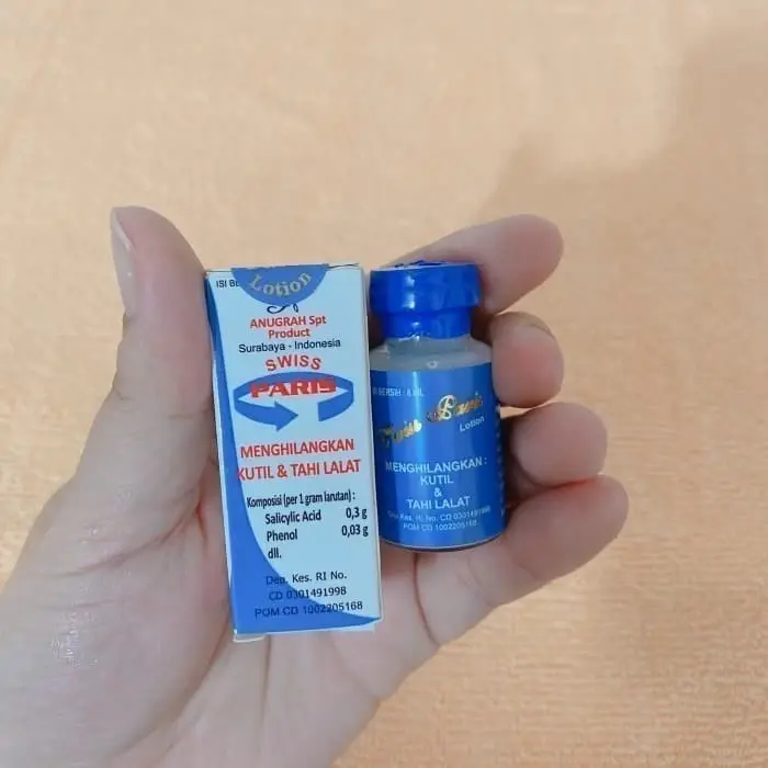 Swiss Paris Lotion untuk Menghilangkan Tahi Lalat, Kutil, dan Keloid 5