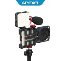 Gambar APEXEL Rig Holder Video Smartphone 2in1 Power Bank 2500mAh with Remote - APL-VG05CH dari Apexel Indonesia Kota Administrasi Jakarta Barat 1 Tokopedia