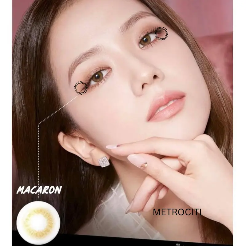 METROCITI Softlens SWEETY MACARON 14.5MM  Softlens Minus -0.50 s/d -6.00 , Softlens Brown Minus , Softlens Normal , Softlens Natural , Softlens Terlaris / MC 0