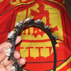 TAIYO Bando Jepit 2in1 Rambut Kepala Bondu Wanita Korea Mutiara Dekorasi Hiasan Aksesoris Fashion