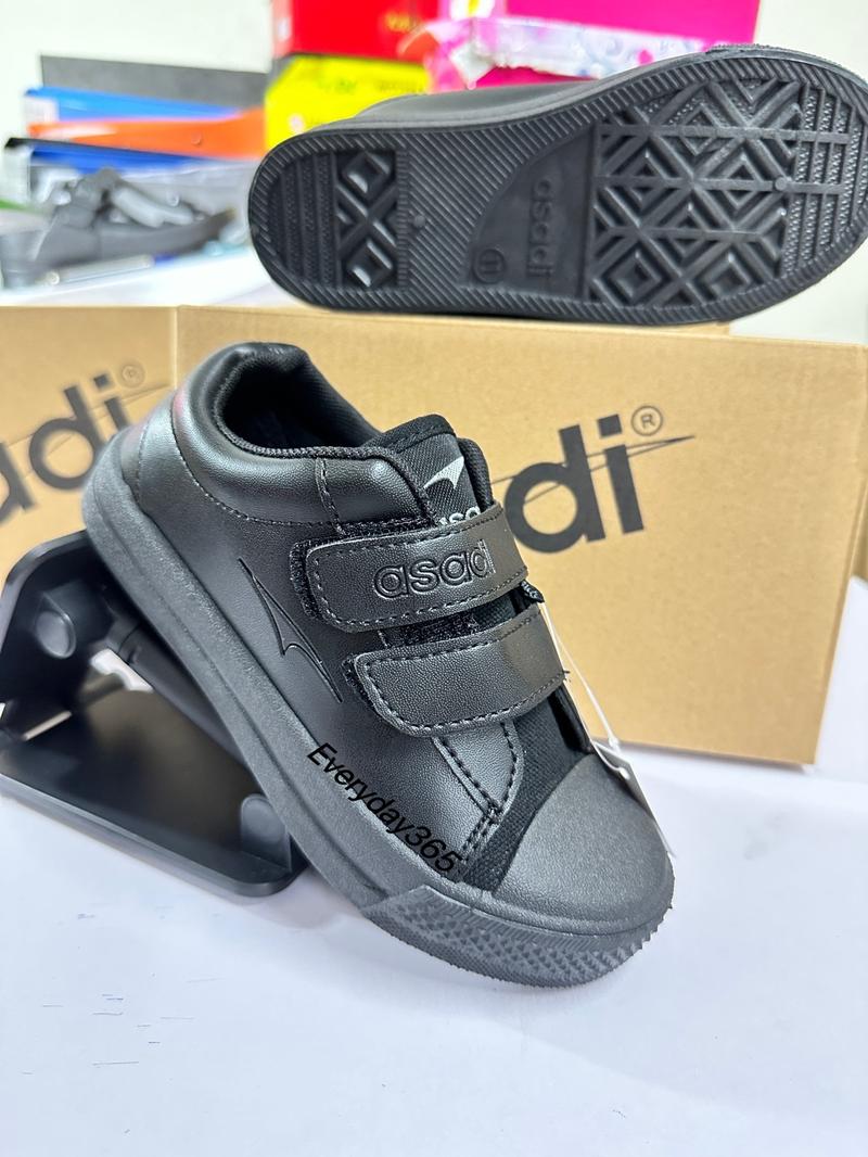Product Introduction of ASADI 6571Primary Black school shoe Full PU/ Kasut Sekolah Hitam #6571 9
