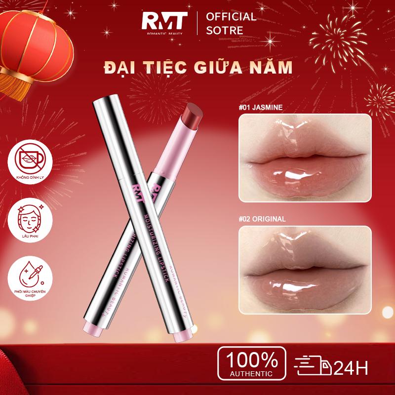  【Hiệu Ứng Bóng Nước Romantic Beauty Son Thạch Dưỡng Ẩm Bichon Lip Jelly Bóng Mượt Như Gương Son Kem Son Đất Dưỡng Môi Kiểu Dễ Thương 2g 