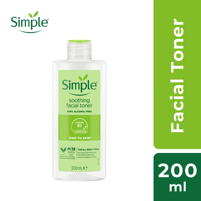 Simple Kind to Skin Soothing Facial Toner 200ml