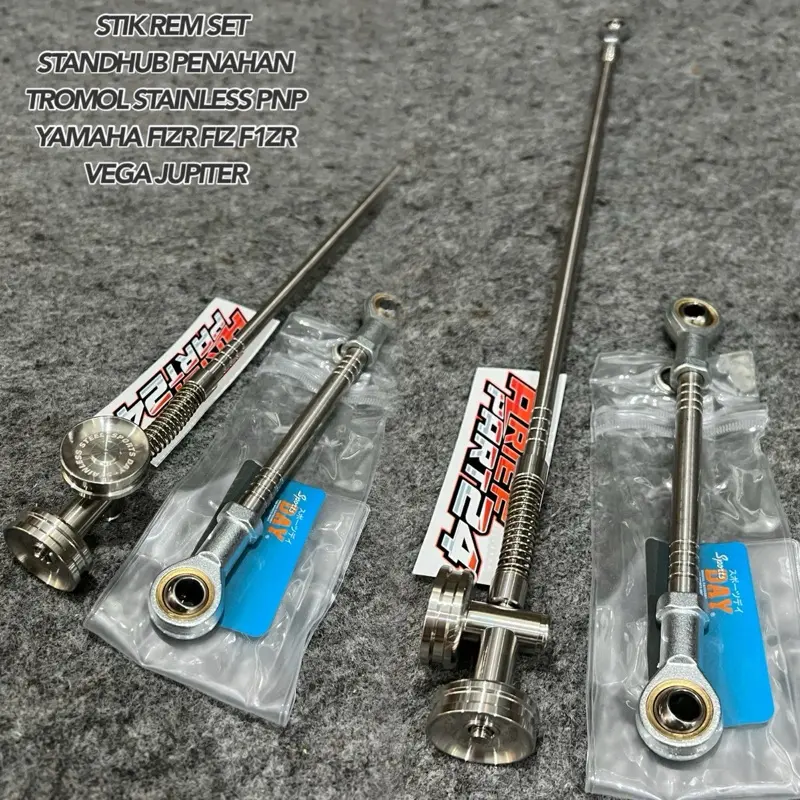 Stik rem Set Stanhub FizR Force1 Vega Jupiter sport day Stainles Asli Bagus Buat Tromol Yamaha Set Stanhub