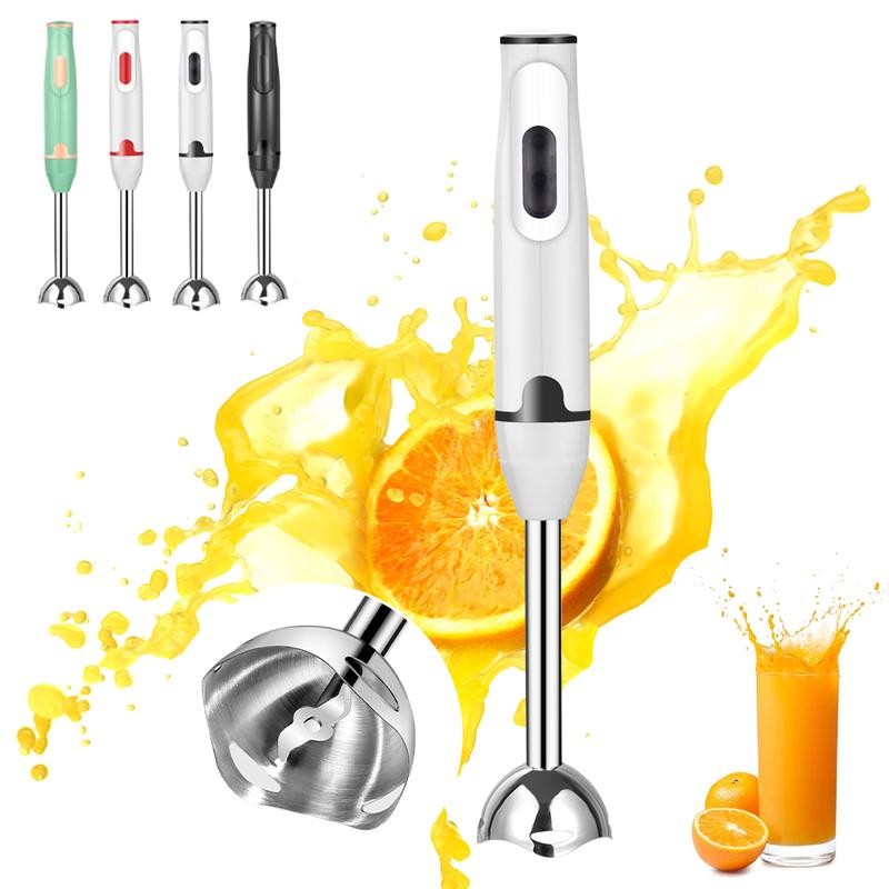 400W Immersion Hand Stick Blender Electric Food Vegetable Grinder Handheld Stick Mixer for Smoothies Sauces Baby Food Soups 0