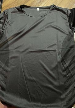 Product Review of Men's Dri-fit Shirt Fashion Quick-Dry Solid Color Ice Silk Mesh T Shirt Summer Cool Short Sleeve Casual Dri-Fit Basic Tops for Men from @**e ** 1