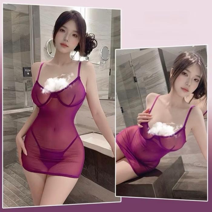 Jual Lingerie Sexy Wanita Tali delakang Piyama Set Renda Transparan  Babydoll Baju Tidur - Macan, All Size - Kab. Sleman - Yello Collection Shop  | Tokopedia