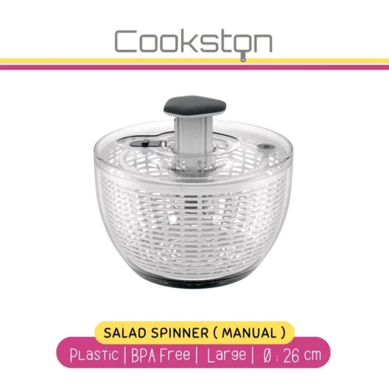 COOKSTON Salad Spinner Electric Dryer - Pengering Sayuran Electric - Size Large 4