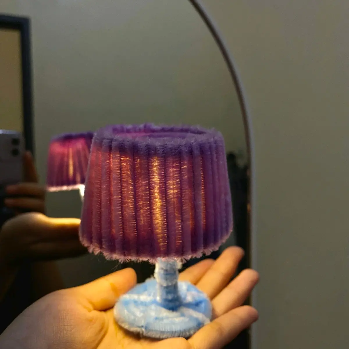 Lampu Tidur, Lampu Kamar Tidur Estetik, Lampu Tidur Yang Terbaru Dan Terbuat Dari Kawat Bulu