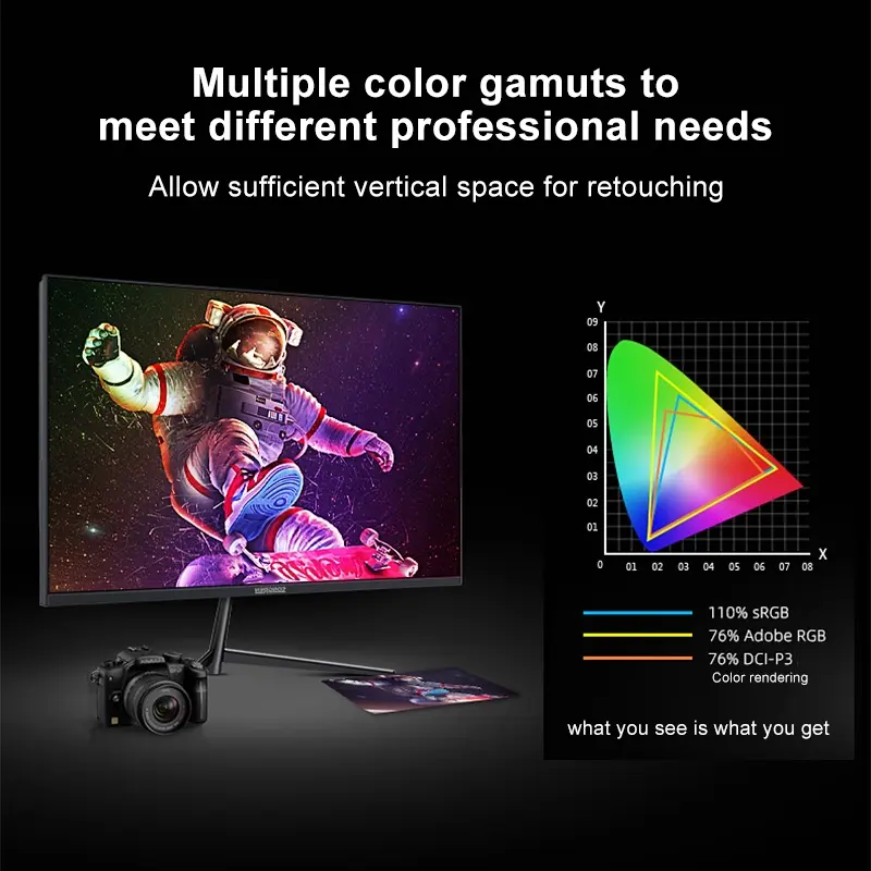 【EXPOSE】Monitor 22 Inch 75Hz pc Monitor gaming Full HD IPS New Monitor With HDMI VGA For Play PS3/PS4 7