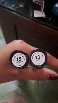 Product Review of OMBRE OMG LIPCREAM NO 13 LATTE & NO 12 SCARLETT Waterproof from a**k m**k 0