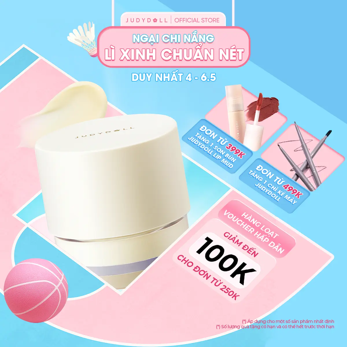 JUDYDOLL Kem lót dưỡng ẩm Nourising Makeup Base lâu trôi chống cakey cho da khô 30g