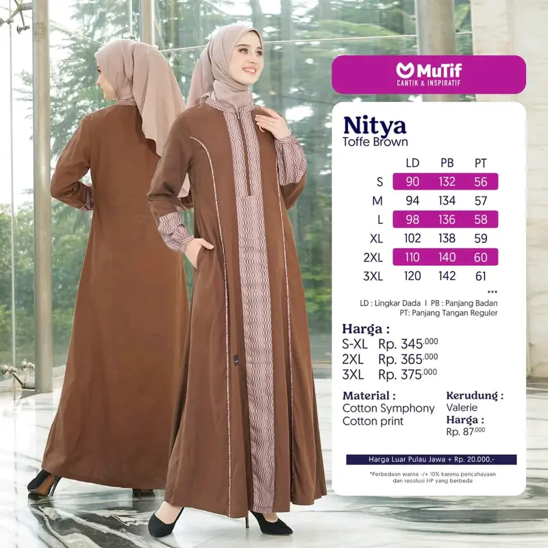 NEW ARRIVAL SARIMBIT MUTIF 2025 SERIES NITYA & ZUHDI 1