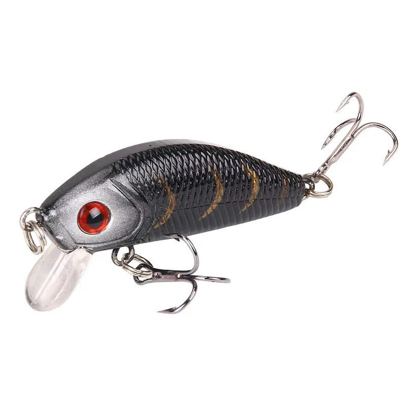 Umpan Casting Gabus Minnow 5cm Tipe Mengapung - Lure Ikan Pancing memancing dengan umpan buatan warna g 6