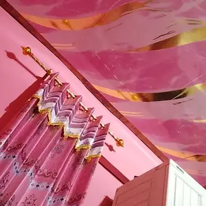 Paus Biru Wallpaper Dinding Motif Vinyl Marble Foam Roll Sticker Kamar Dekorasi PET 120 x 280 cm A52 2.8 METER LEBAR 120 CM Anti Air & Tahan Gores