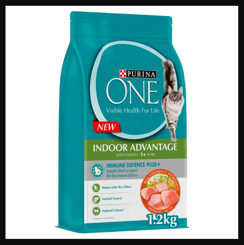 MAY SALES! - 10% OFF!! Purina One Indoor Advantage Chicken Dry Food 1.2kg