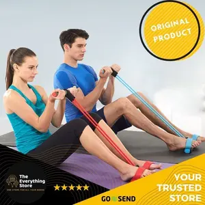 Premium Multifunction Tension Rope Fitness Tool Home Gym Fitness Tummy Trimmer