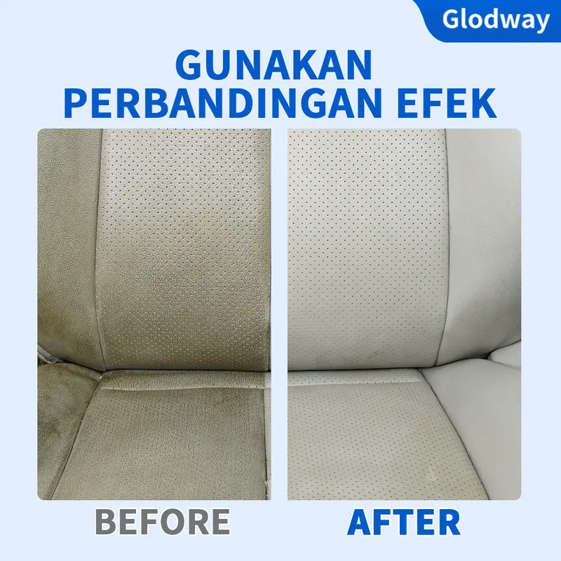 【BISA COD】Glodway Pembersih Busa Multifungsi, Pembersih Busa Bebas Air/ Pembersih Interior Mobil, Khusus Untuk Cuci Mobil, Pembersih Interior Mobil, sofa, sepatu, tas kulit, dll. Car 4