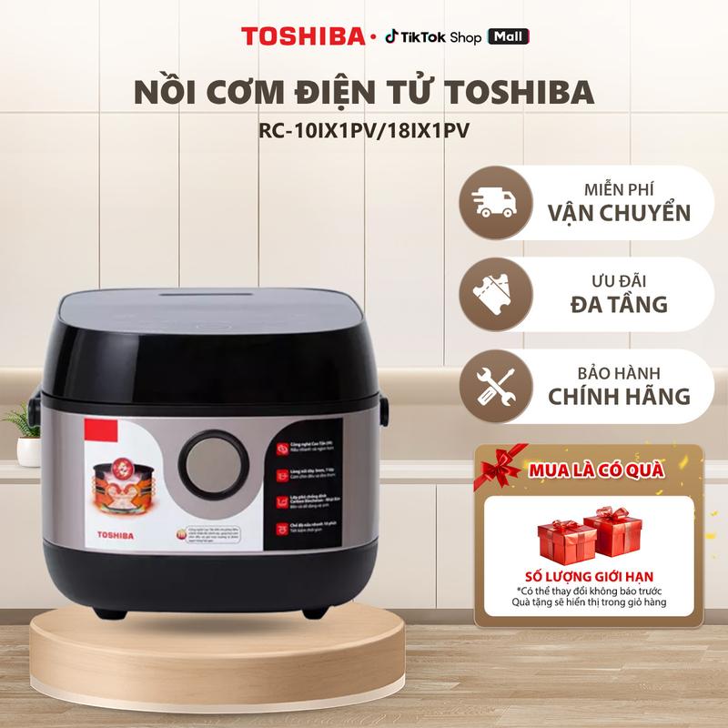 Nồi cơm điện cao tần Toshiba RC-18IX1PV/RC-10IX1PV