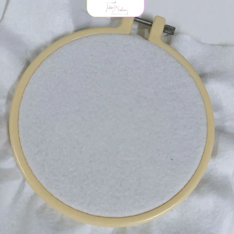 Vải nỉ mềm, dạ mềm khổ 22*22 dành cho thêu tay, làm đồ hanmade Tiemxinhiuu 1