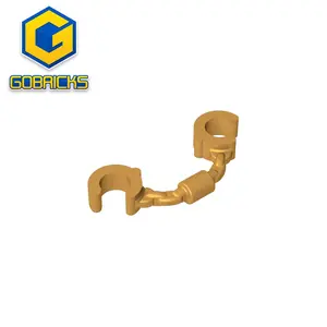 PRODUK TERBARU! Gobricks GDS-M281 Equipment Handcuffs compatible with lego 61482 Assembles Building Blocks children's toys