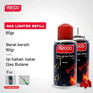 M2000 Gas Isi Ulang Buat Korek Api & Pemantik 80 Gram Free Adaptor Lengkap
