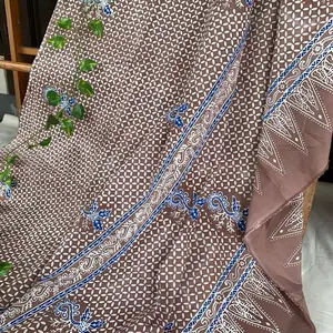 Pendawi Batik Kain Cap Asli Motif Kawung Kecil Gajah Oling