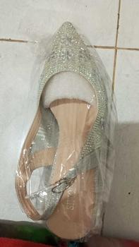 Product Review of Simoncelli Sepatu Wanita Heels Tali Belakang 5 Cm Heels Pesta Kondangan Kuliah High Heels Import HXT-14 High from s**s 0