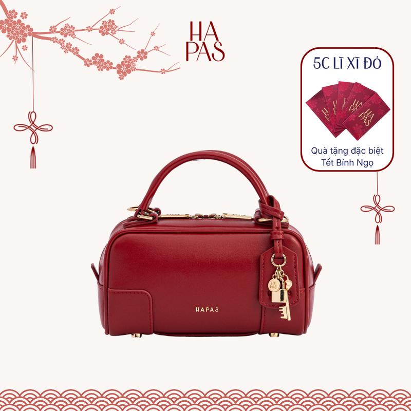   BST HAPPINESS 2026  Túi Xách Nữ Lock Chic HAPAS Xách Tay Đeo Chéo Sang Trọng Size 19 - TXT2511127 