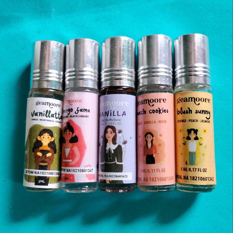 geamoore parfum roll on reject kardus 1 paket 3pcs random tidak bisa pilih 0