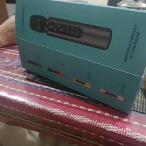 Mic Karaoke M6 Wireless Bluetooth Karaoke Player Smule Microphone