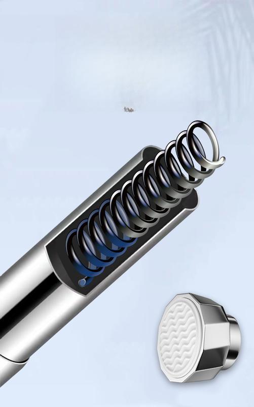 Product Introduction of Punch-Free Telescopic Rod Installation-Free Clothing Rod Stainless Steel 304 Pendant Bedroom Curtain Hanging Rod Shower Curtain Rod Rod Rod Jackstay 8