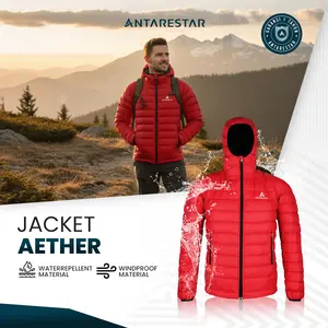 ANTARESTAR Official Jaket Gunung Tebal Outdoor Pria Wanita Aether New Series Jacket Musim Dingin Sport Parasut | JAE
