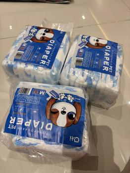 Product Review of Pet Diapers Small Size Cat Dog Disposable Diaper from C**e 0