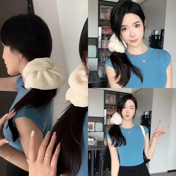 Dây Buộc Tóc Khăn Thấm Hút, Không Làm Tổn Thương Tóc, Thích Hợp Cho Phụ Nữ, Nhanh Khô, Thấm Hút, Thích Hợp Cho Thể Thao, Phụ Kiện Tóc