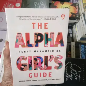 Buku Motivasi The ALPHA GIRL'S Guide kertas bookpaper