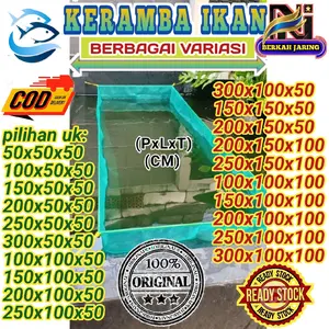 keramba ikan berbagai variasi, keramba apung siap pakai jaring kasa hijau,keramba hapa