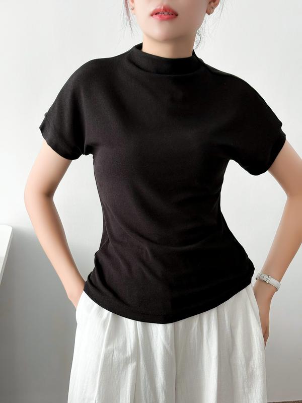 Áo Len Cashmere Nữ CCHAT Dáng Ôm Bổ Lưng Chất Thun Co Giãn 25TNC2014OB