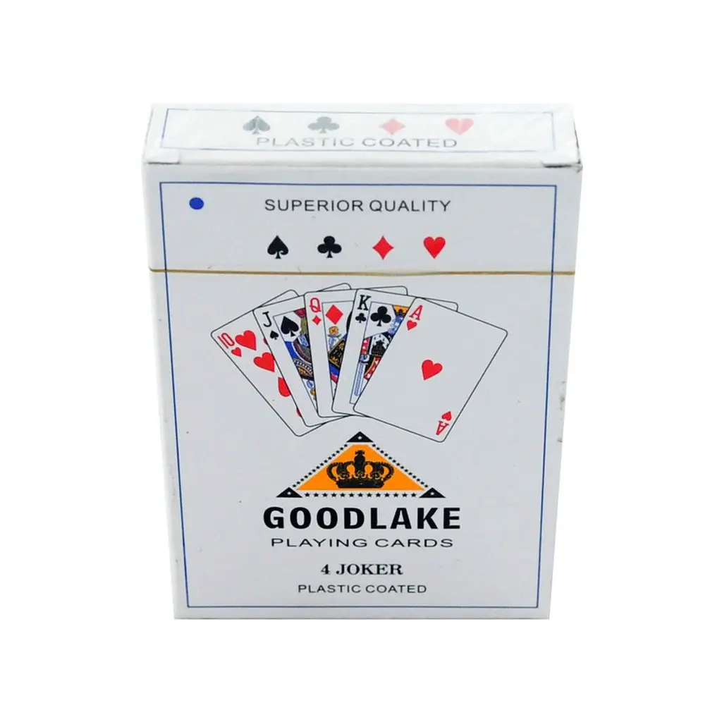 Kartu remi dilengkapi pelingdung plastik ori gogglake playing cards Kertas Games Toys