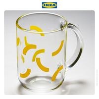Gambar IKEA SKEDSTOR Mug / Gelas Minum Bahan Kaca Warna Kuning / Hitam Isi 2pc dari IKEA Indonesia Kota Administrasi Jakarta Timur 4 Tokopedia